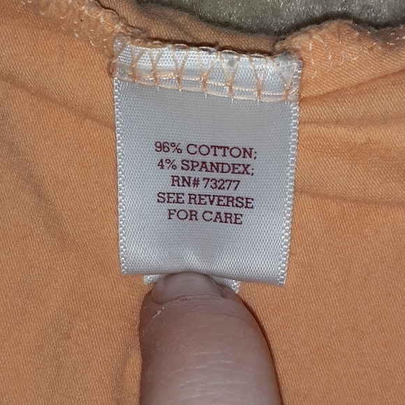 Orange-ish, salmon coloured spaghetti strap - Picture 6 of 7